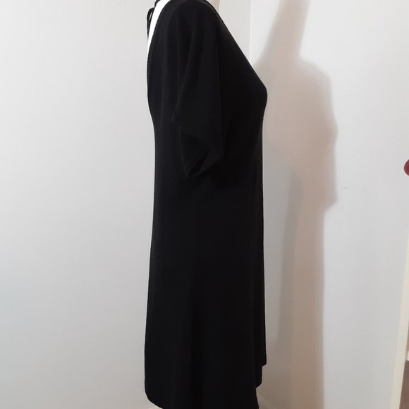 Jump Girl Black Sweater Dress Size L - Picture 2 of 6